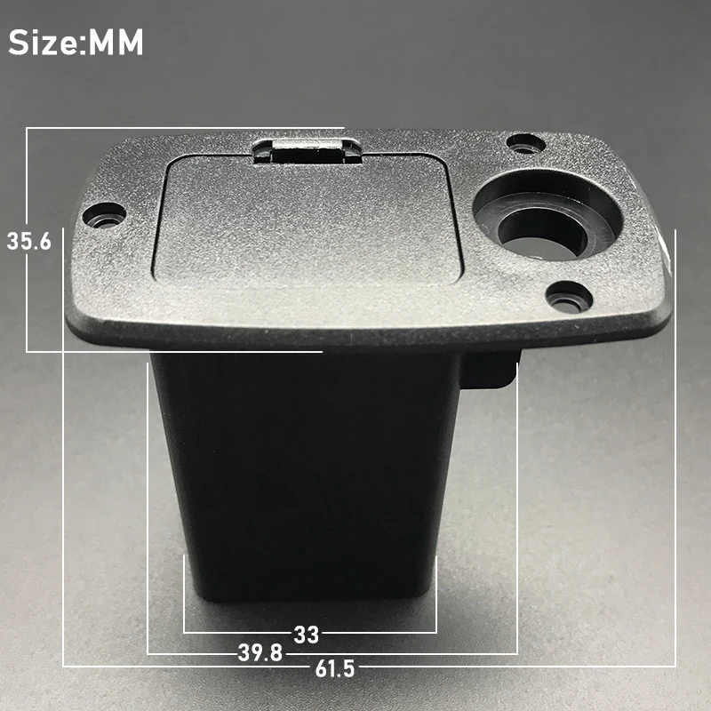 9V Батарея черный держатель Чехол Коробка отсек гитарная крышка бас-звукосниматель для гитары Замена