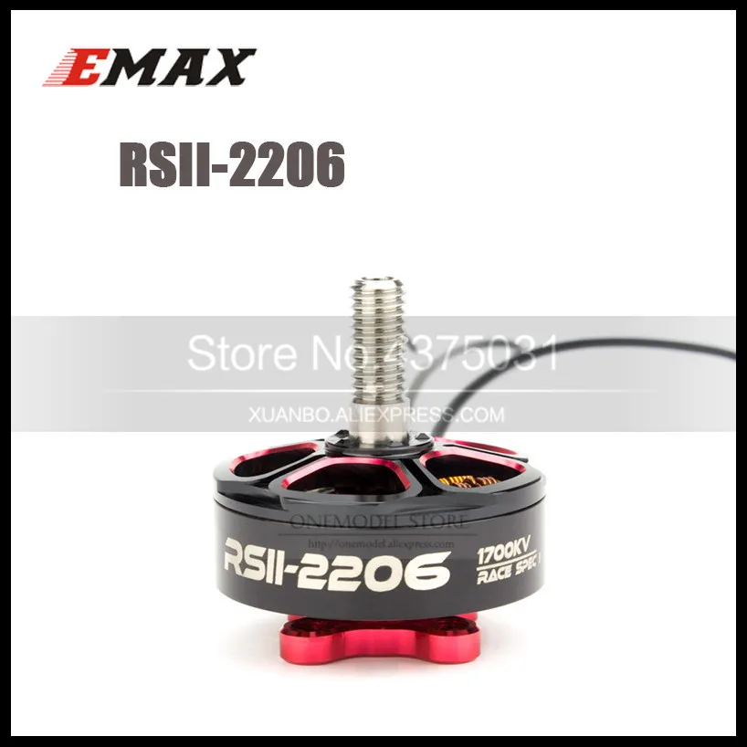 1Pcs Or 4pcs/lot EMAX NEW RSII 2206 1700KV 1900KV 2300KV 2700KV Motor for FPV RACER Quadcopter Kvadrokopter RC Drone Aircraft | Игрушки и