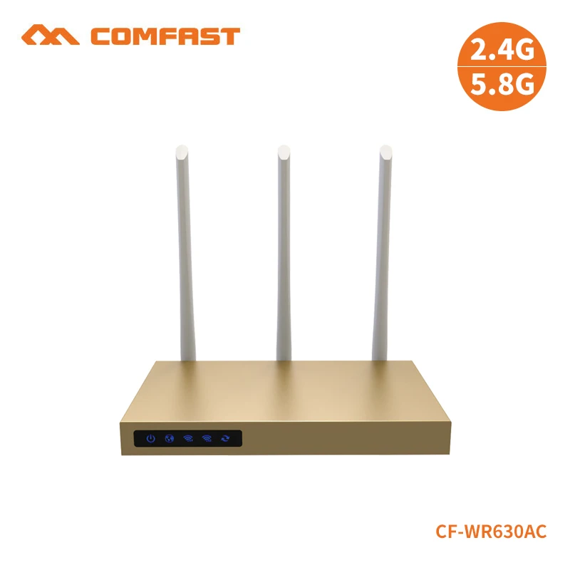 

comfast 2.4G&5.8G 750Mbps 802.11ac wireless wifi router repeator build-in 3PA 500mW 3*6dBi antenna WI FI coverage 500m sq router