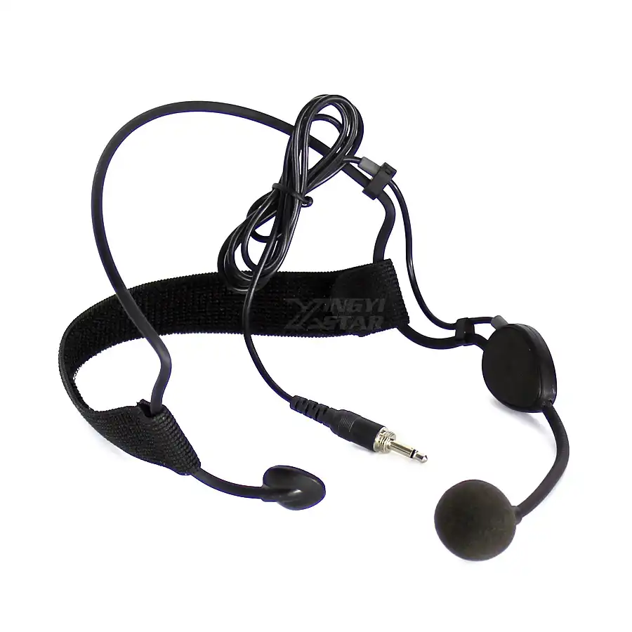 Professional 6.35mm Jack Vocal Earhook Dynamic Mic Headset Microphone For WH20TQG Instrument