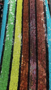 

Cyndi-11.2213 Hot selling african sequins lace fabric tessel fringel embroidered tulle mesh lace fabric