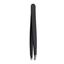 Pinça de sobrancelha em aço inoxidável, extrator de cabelo para sobrancelhas, clipes de maquiagem, ferramenta de beleza, nova, 1 peça