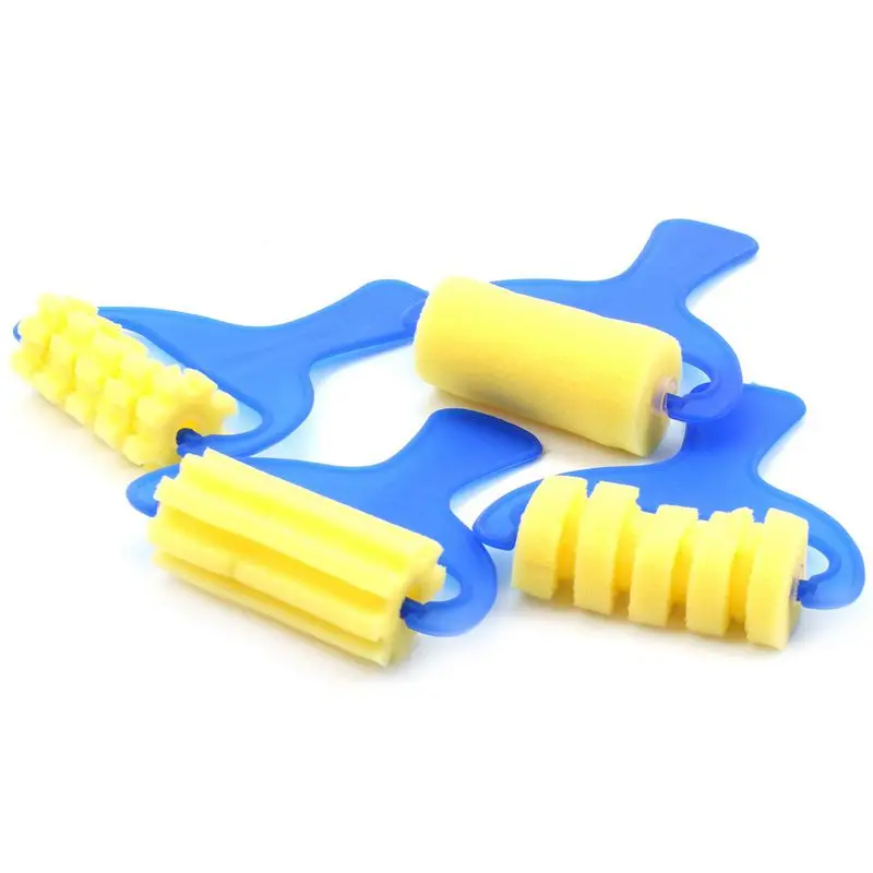 

21 pieces Flower Sponge Painting Brushes for Kids Early Learning Painting Drawing Tools for Craft DIY Art Supplies