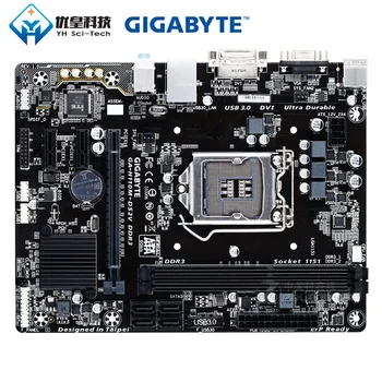 

Gigabyte H110M-DS2V DDR3 Intel H110 Original Used Desktop Motherboard LGA 115 Core i7/i5/i3/Pentium/Celeron DDR3 32G Micro ATX