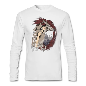 

Short Fitted Team T-shirts Designer Teenage Shirts Keepers of the forest mononoke Unique Men T-shirt Excellent Quality