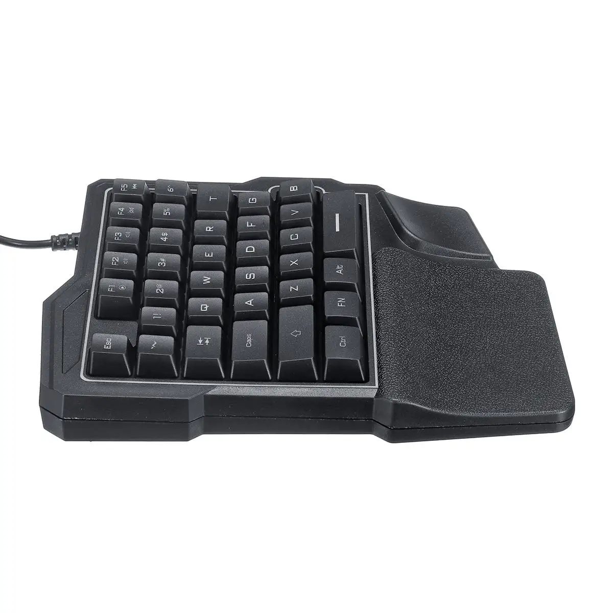 Механическая игровая клавиатура с одной рукой, 35 клавиш, светодиодный, подсветка клавиатуры для мобильных игр, для смартфонов на базе Android