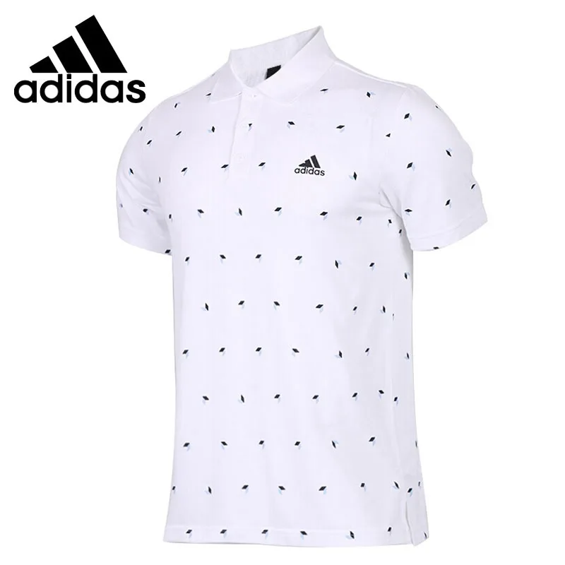 Оригинальный Новое поступление 2018 Adidas поло cube AOP Для мужчин рубашки с коротким
