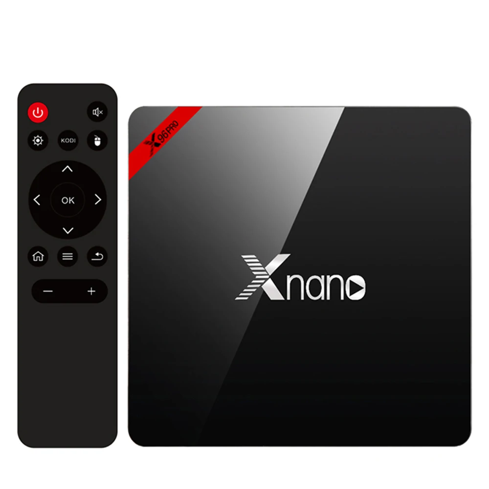 Смарт ТВ-приставка Xnano X96 Pro Android 6 0 4 K четырехъядерный процессор Amlogic S905X Wi-Fi Bluetooth