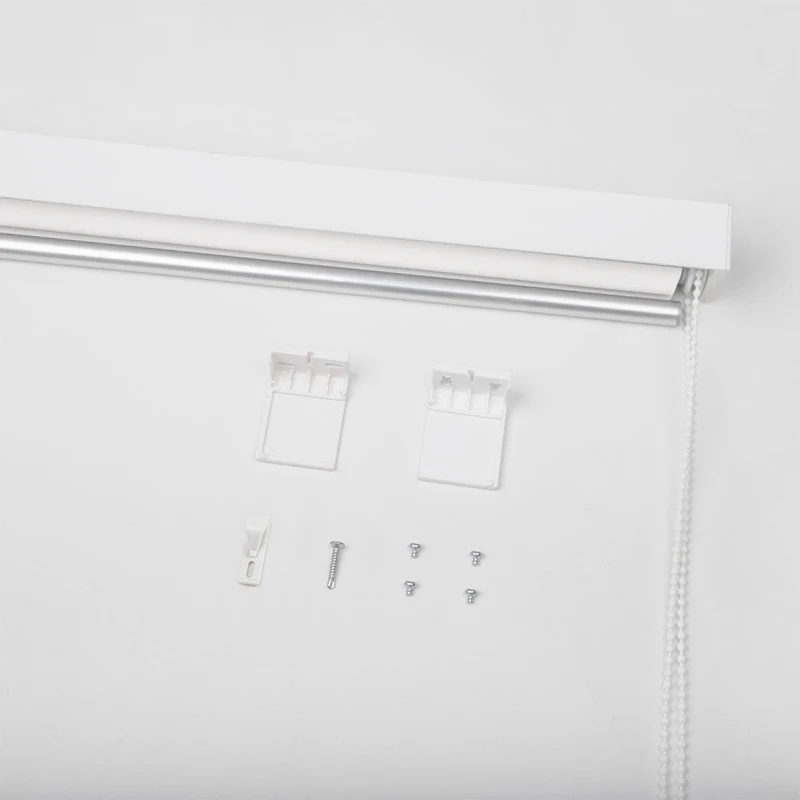 Persianas enrollables con pantalla solar HANSWEE con marco de ventana para decoración de oficina y hogar tamaño personalizado Persianas enrollables con pantalla solar HANSWEE con marco de ventana para decoración de oficina y hogar tamaño personalizado