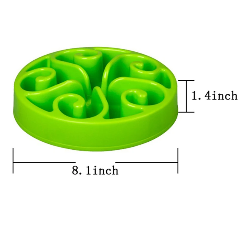 Цветочный лабиринт модный дизайн; для собаки предотвращающее удушье устройство для кормления собак медленное употребление чаши для домашних животных предотвращает глютонное ожирение миски для собак анти дроссель