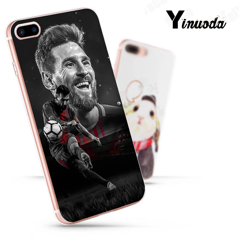 Yinuoda Lionel Messi Уникальный дизайн новейший модный чехол для телефона для iPhone 8 7 6 6S Plus X 10 5 5S SE XR XS MAX