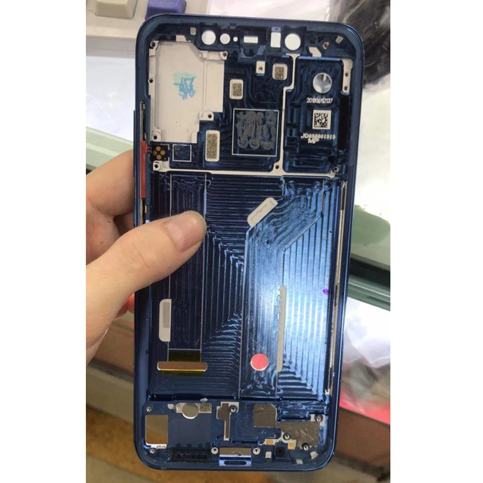 Для Xiaomi Mi 8 средняя Рамка передняя рамка Корпус задняя дверь для Mi8 Бесплатная