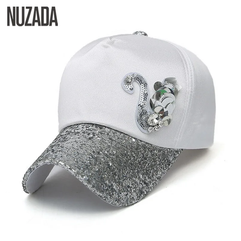 Brands NUZADA New  2017 Ladies Women Baseball Caps Snapback Spring Summer Autumn Bone Hip Hop Hats Sunscreen Leisure Cotton Cap