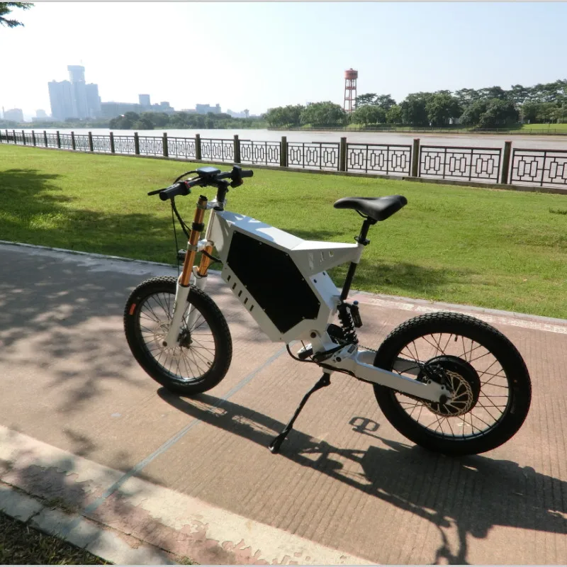 Flash Deal 72V3000W5000W Plus Stealth Bomber Electric bicycle eBike Stealth Bomber e-Bike with 30Ah Lithium Ion Battery 1