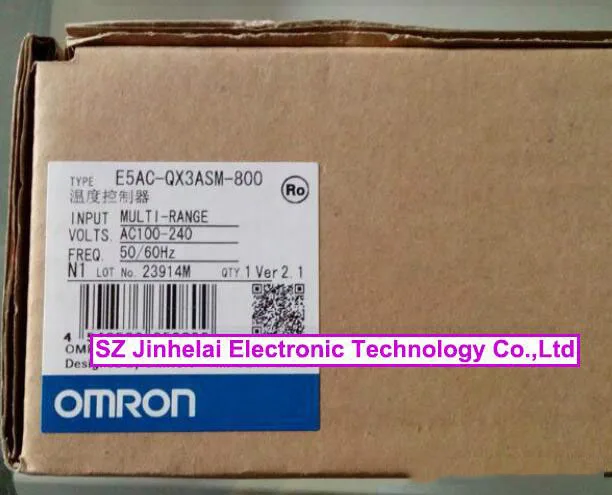 

100% New and original E5AC-QX3ASM-800 OMRON DIGITAL CONTROLLER AC100-240V (Can replace E5AZ-Q3T)