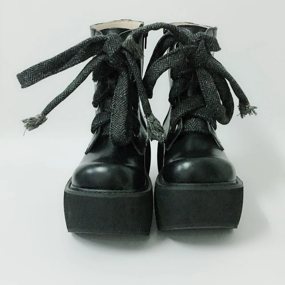 Sweet-Round-Toe-Women-Winter-High-Platform-Lolita-Punk-Ankle-Boots-Lace-Up-PU-Leather-Lolita-Martin-Boots-3
