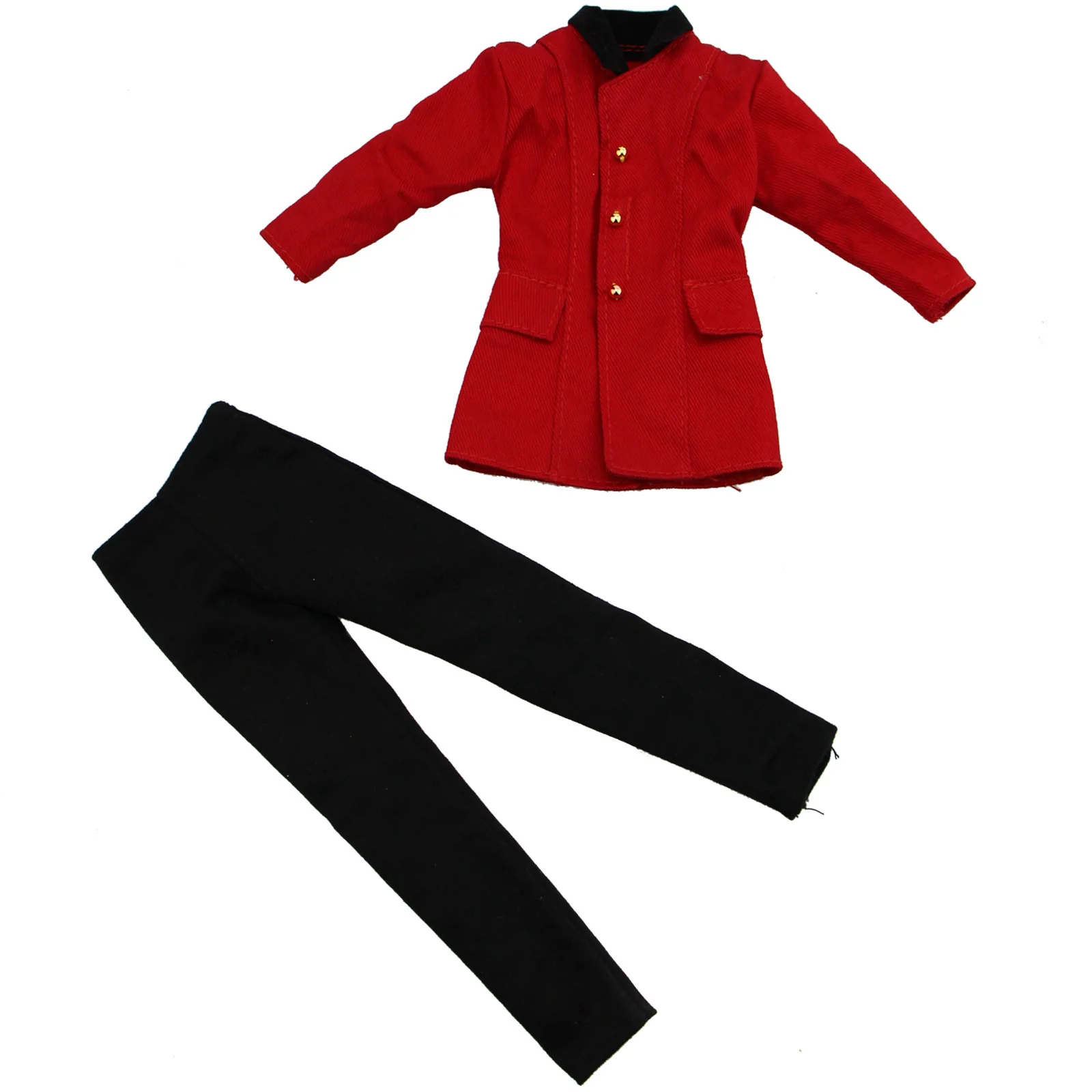 1 комплект; модные красные брюки для официального костюма; брюки; пальто принцессы; Свадебная Одежда для куклы Барби Кена; наряд для детей