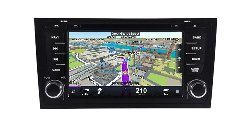 Clearance For Audi A6 S6 4B 1997~2004 MMI HD IPS DSP Stereo Android Car DVD GPS Navi Map multimedia player radio WiFi System HD Screen 13