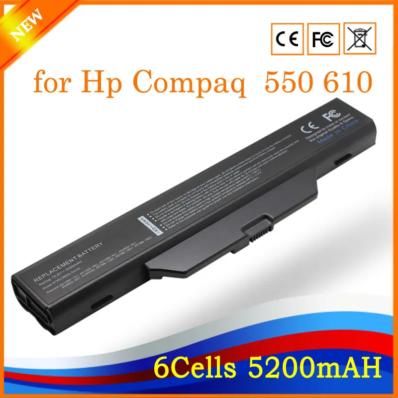 YHR Замена Батарея для hp Compaq 550 610 Бизнес 6730 s 6735 6820 6830 HSTNN-IB62 HSTNN-XB51 HSTNN-OB62 HSTNN-IB51 |
