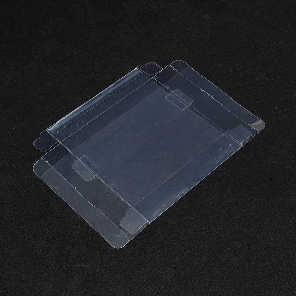 High quality transparent Plastic box Protector Game Cartridge Case PET for GameBoy Advance Color for GB GBC GBA