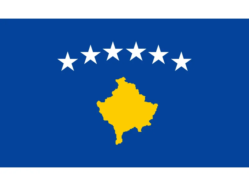 90*150 см/60*90 см Флаг Косово движений полиэстер праздник украшения баннер