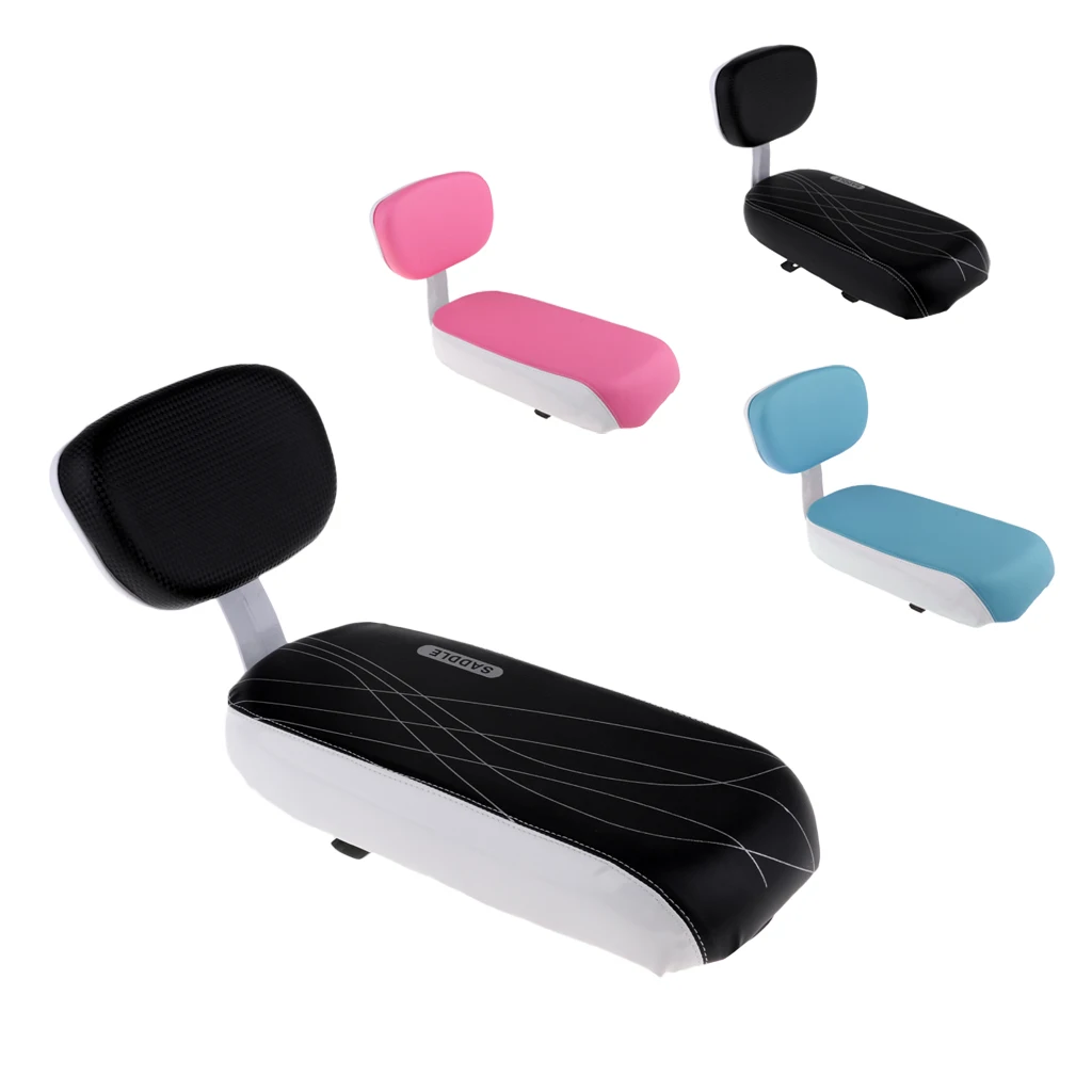 

Bike Bicycle Cycling Rear Seat Saddle Cushion Pad With Back Rest for Outdoor Mountain Road MTB Bike Cycling Scooter Riding
