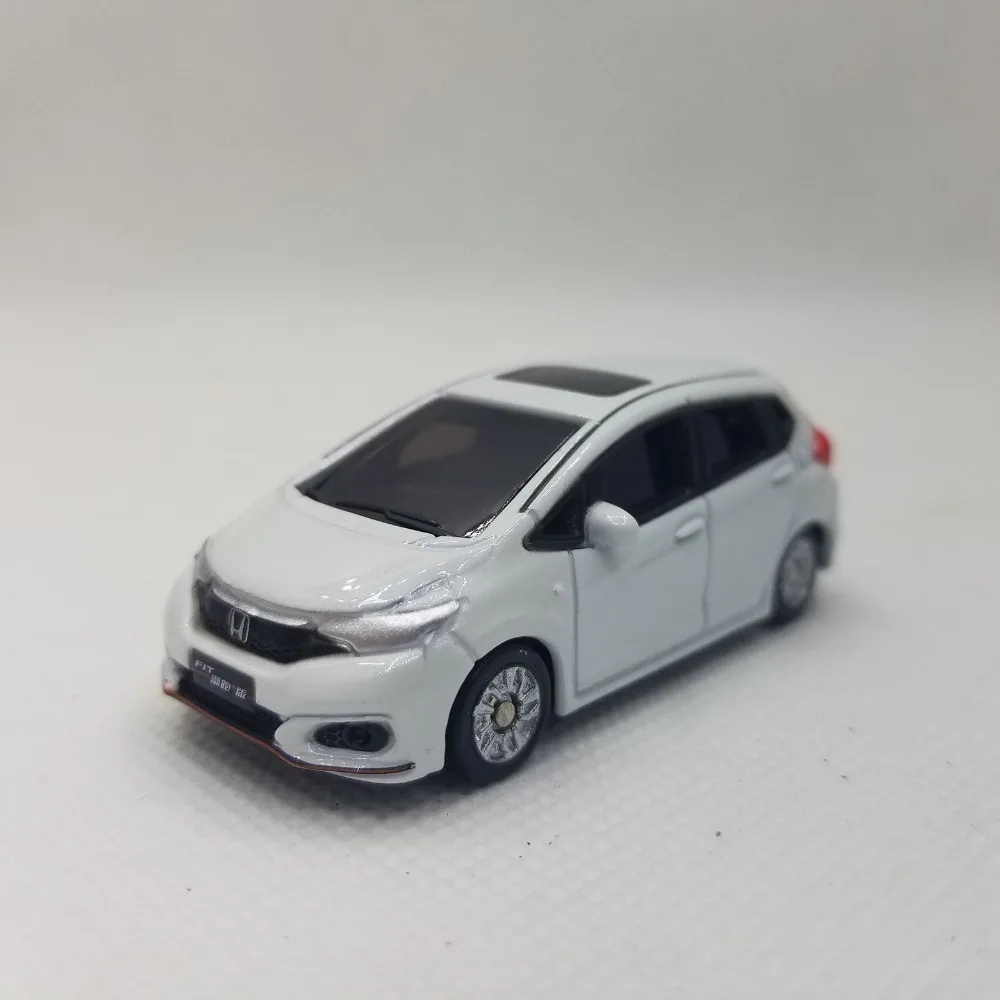 1: 64 литая под давлением модель для Honda Fit Sport белый миникар игрушечный автомобиль миниатюрные подарки джаз