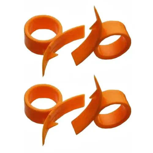 Апельсиновый набор из 4 круглых апельсиновых овощечистки, простой и практичный способ очистки