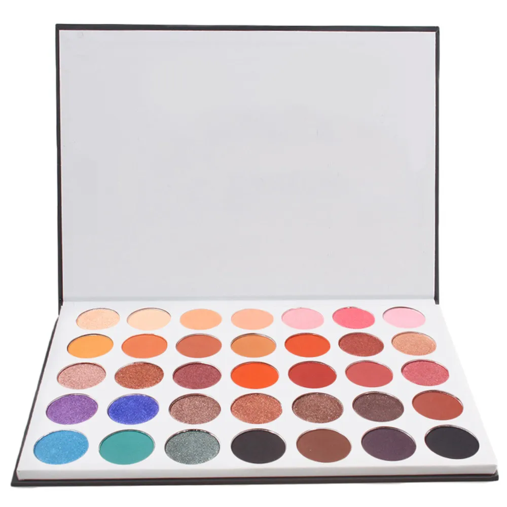 

35 Colors Eyeshadow Palette Professional Makeup Cosmetic Shimmer Matte Eyeshadow Palette 2018 ja16