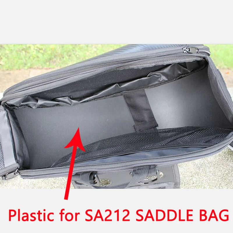 

One Pair 212 SADDLE BAG Plastic , KEEP THE Motorcycle SADDLE BAG SHARPER