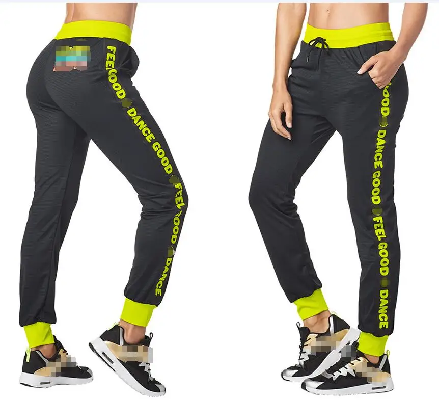 

New Arrivel Womens Knitted polyster trousers zum fitness clothes cargo pants pants bottom trousers p835