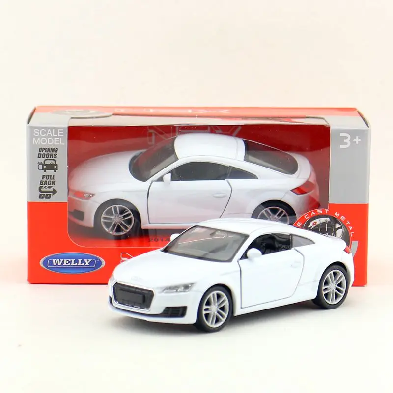 

Welly DieCast Metal Model/1:36 Scale/2010 Audi TT Coupe Toy Car/Pull Back Educational Collection/for children's gift/Collection