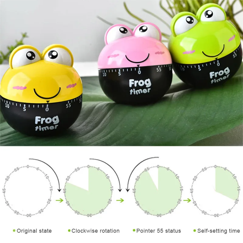 Lovely 55 Minute Animal Timer Easy Operate Kitchen Useful Cooking Cute