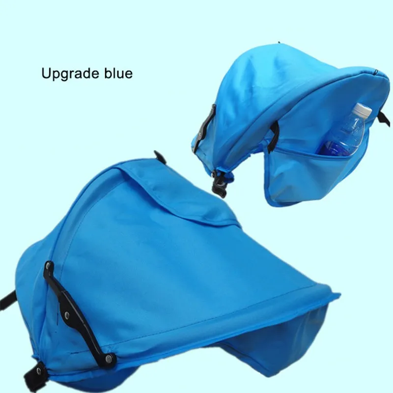Blue A Детская коляска с солнцезащитным козырьком, солнцезащитный козырек, чехол для коляски, аксессуары для коляски, автомобильное кресло, коляска, кепка, Солнцезащитный капюшон - Цвет: Blue A