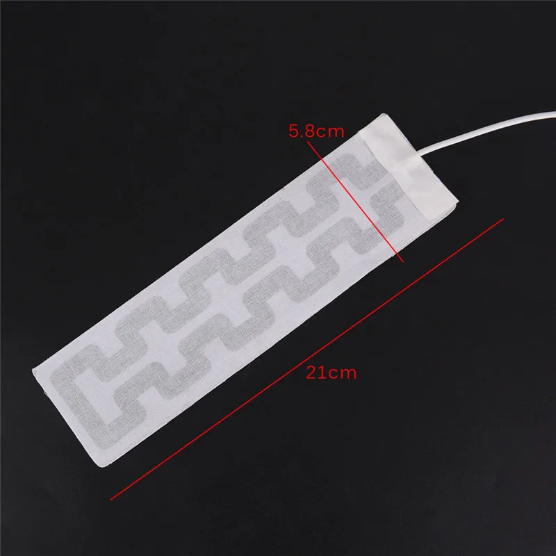 

1pc 21cm x 5.8cm Heated Socks Carbon Fiber Pads Electric Heated Insoles Winter Warm Arm Hands Waist Heated Gloves
