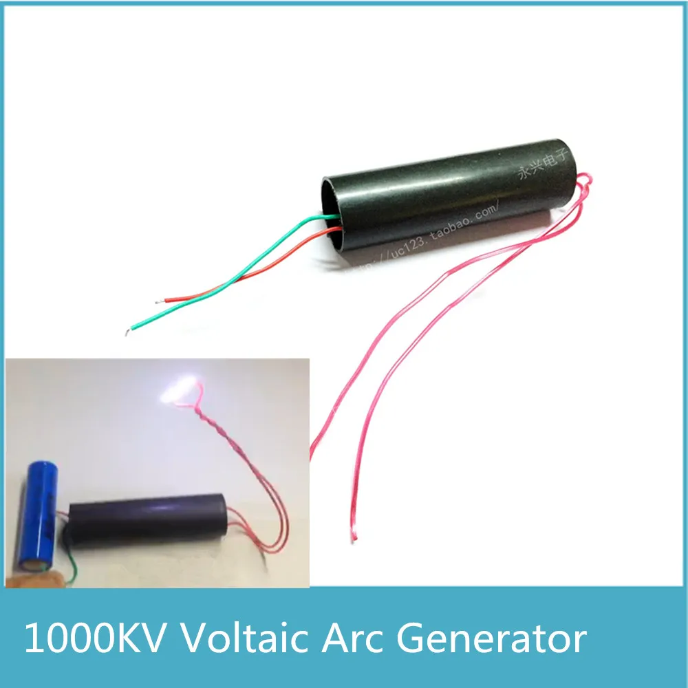 

2pcs Super 2cm Voltage Arc 1000KV High Voltage Generator, Inverter Transformer Pulse, High Voltage Module