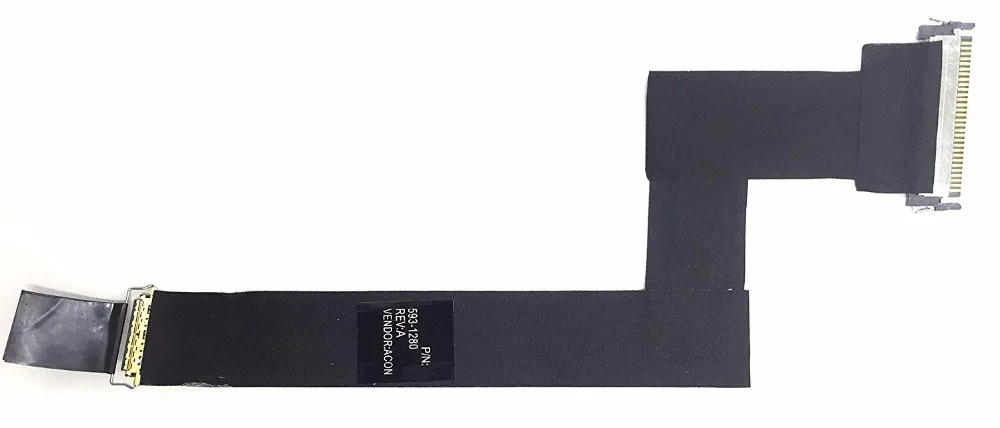 922-9497) LCD Display LVDS Cable Replacement Fit for Apple iMac 21.5 A1311 Mid 2010 (MC508  MC509) 593-1280 593-1280-A NOT for 2011 Year