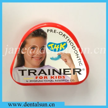 

T4K phase II Red color mrc Australia Original Kids using teeth trainer