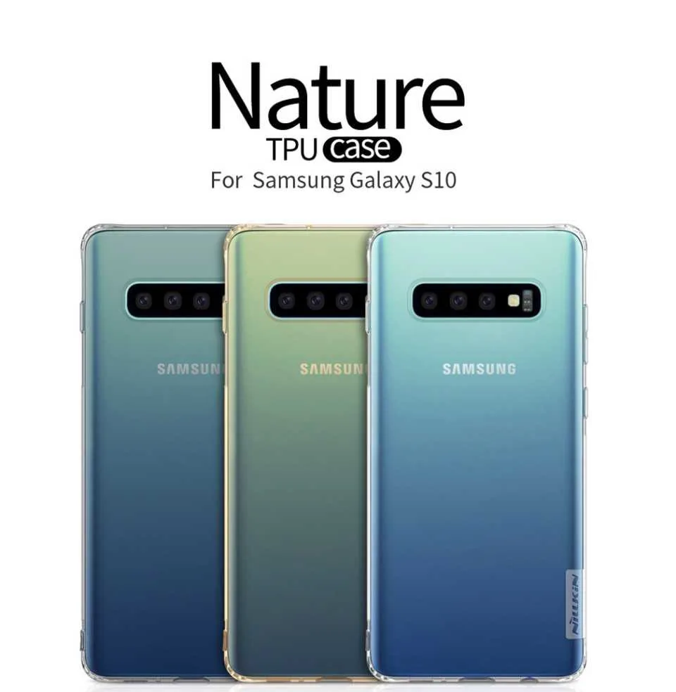 NILLKIN Synthetic чехол для samsung S10/S10 Plus крышка ультра тонкий корпус PP Назад shell для samsung Galaxy S10 plus Капа