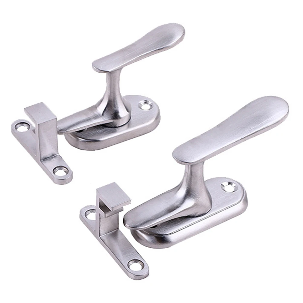 

Thickened Stainless Steel Security Door Latch Guard Rotating Safety Door Lock LO88