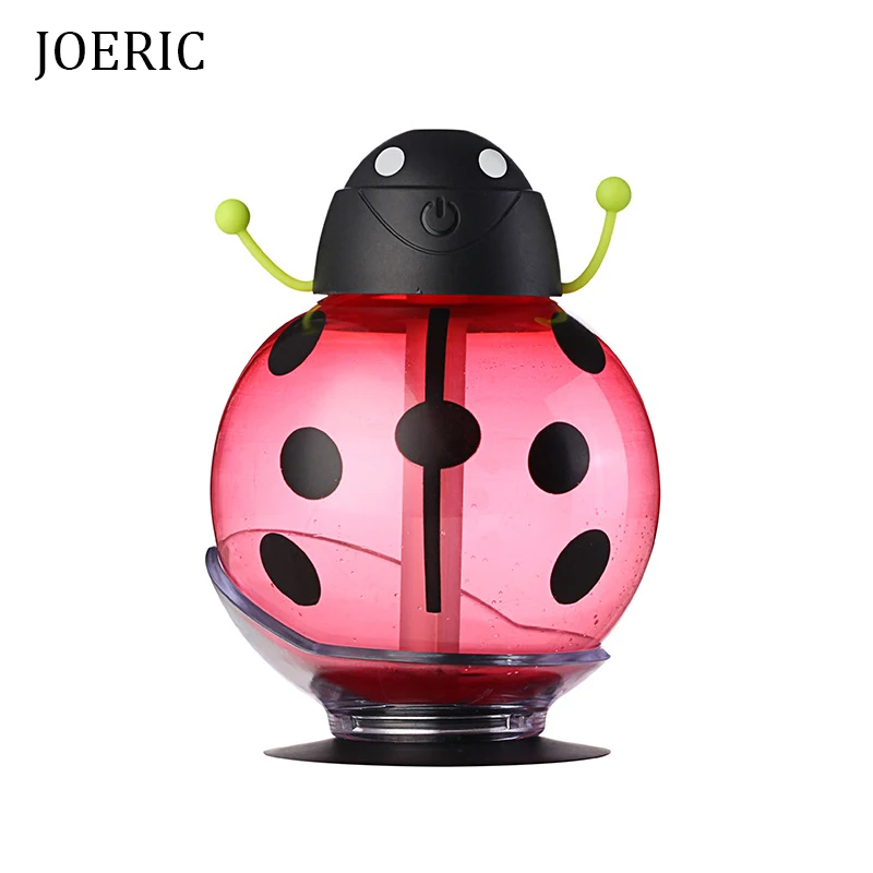 

JOERIC 260ML Portable Humidifier for Home Car Babyroom Ultrasonic Air Aromatherapy Diffuser Mist Maker Fogger with Night Light