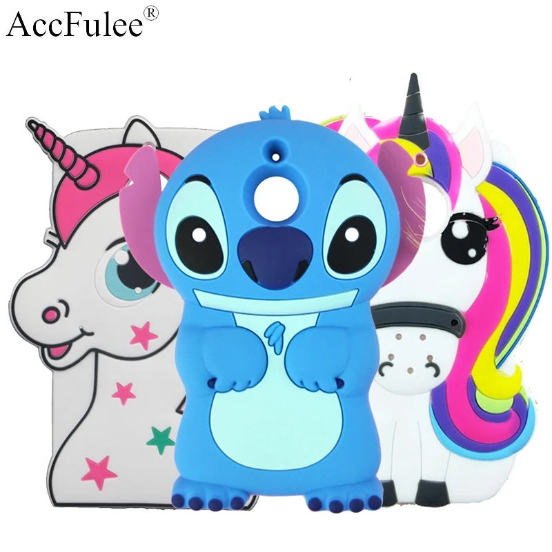 

3D Cartoon Stitch Case For Motorola G5S Plus G5s+ XT1803 XT1804 XT1605 XT1606 5.5" Cat Horse Phone Bags Cases