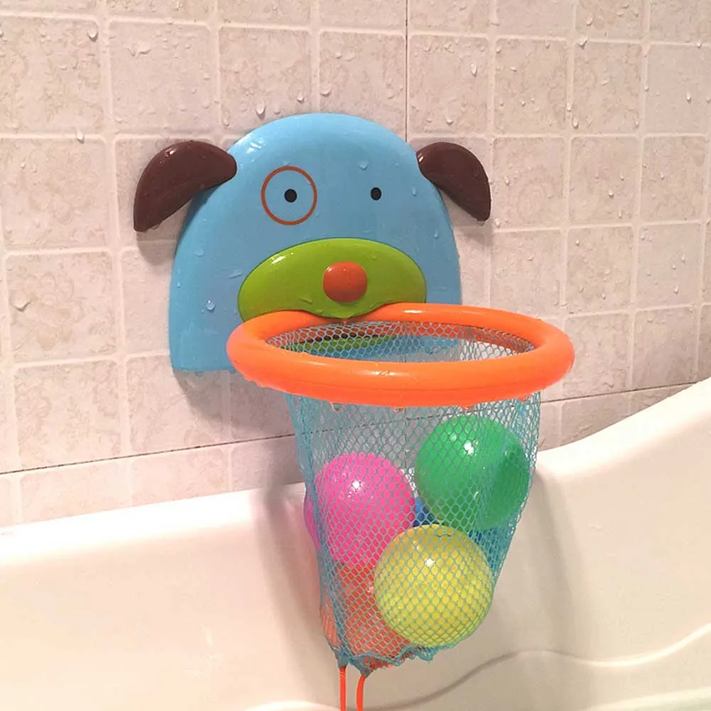 

Bath Toys Children Bathroom Shower Water Toys Basketball Shooting Toys Marine Play Water Throw Basket Bathroom Bath Shower
