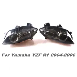 Для Yamaha YZF R1 2004 2005 2006 YZF-R1 передние фары для мотоцикла фара в сборе дыма