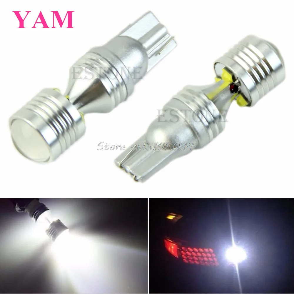 

New 30W High Power T10 LED Bulbs For Car Backup Reverse Lights 912 921 S08 Drop ship
