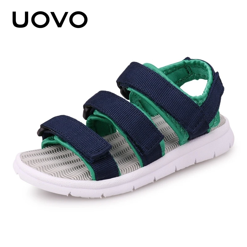 UOVO Boys And Girls Slides Children Summer Beach Sandals For Little Kids Shoes Size Eur #25-37