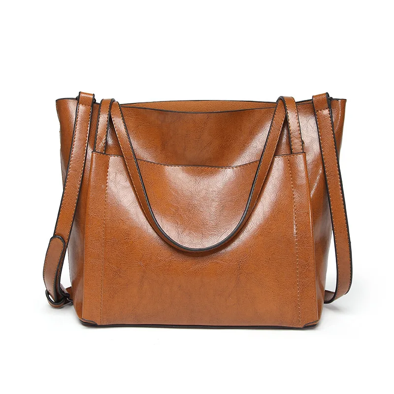 

Luxury Designer Brand Fashion Women Shoulder Bags Handbag PU Leather Lychee texture Ladies Big Shopping Tote Bag Girls Hand Bags