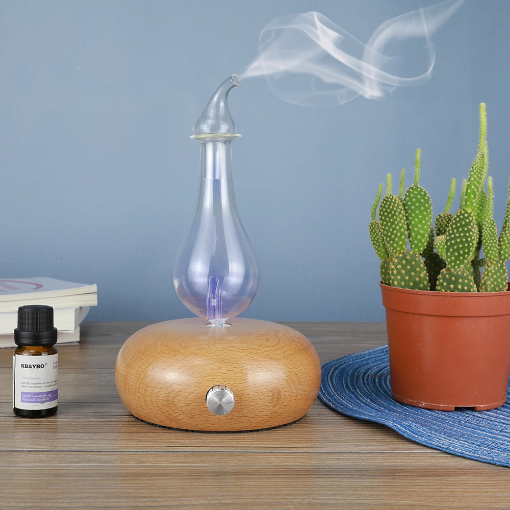 Wood Glass Essential Oil Diffuser
