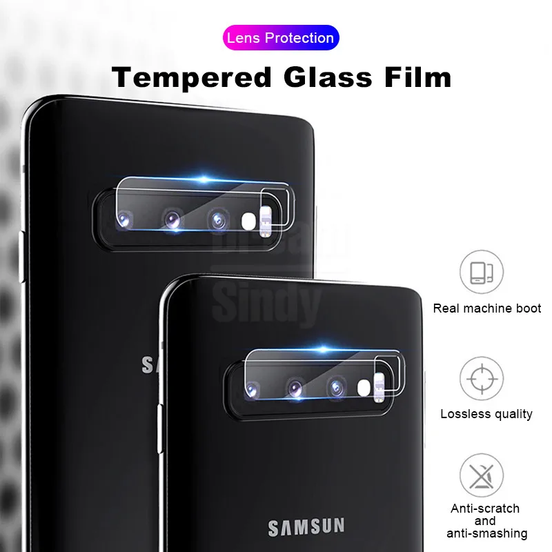 2 шт. Защитное стекло для объектива Samsung Galaxy S8 S9 S10 Plus S10e S20 Note 8 9 20 Ultra 10 Lite защитное
