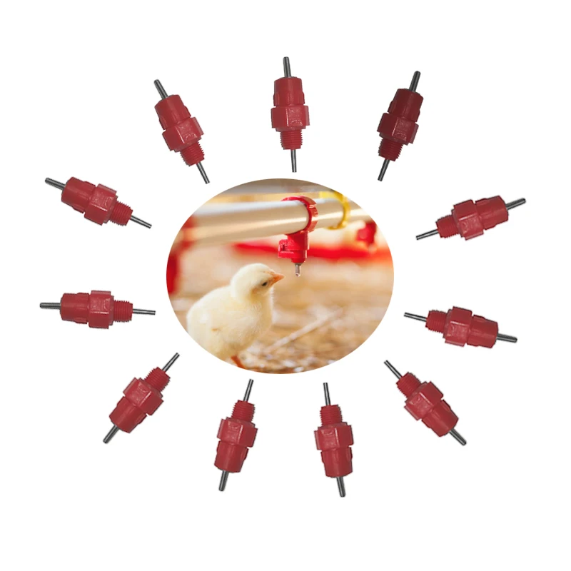 S132 автоматическая сосок подачи воды птицы соска питьевой Системы из куриный сосок (50 шт.)